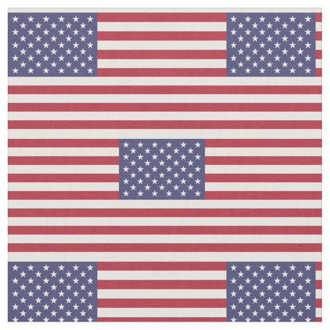 Tecido Bandeira dos Estados Unidos (Detalhe)