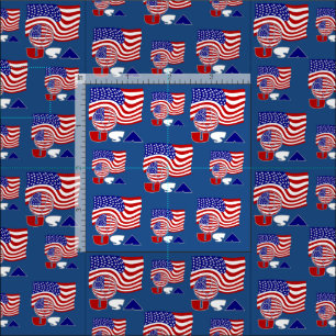 Tecido Bandeira dos Estados Unidos EUA Bola de Futebol Az