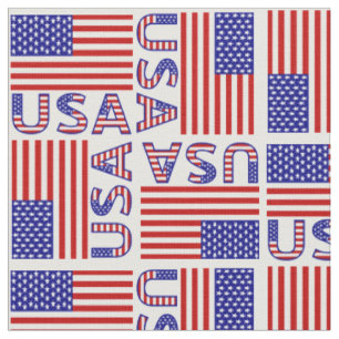 Tecido Bandeira dos EUA Estados Unidos da América