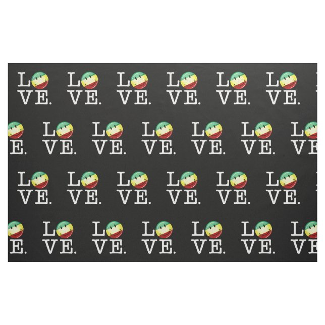 Tecido Bandeira feliz de Rasta do amor de Rastafarian (Fat Quarter)
