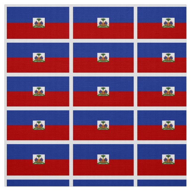 Tecido Bandeira haitiana (Modelo)