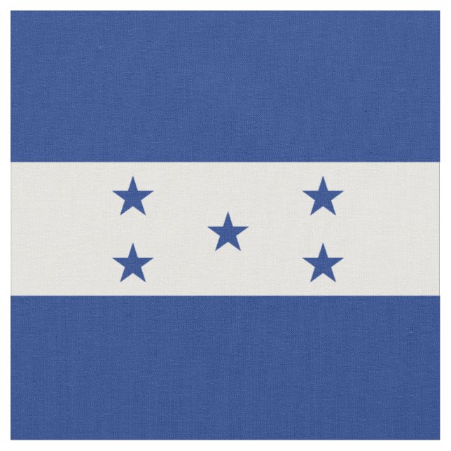 Tecido bandeira Honduras (Detalhe)