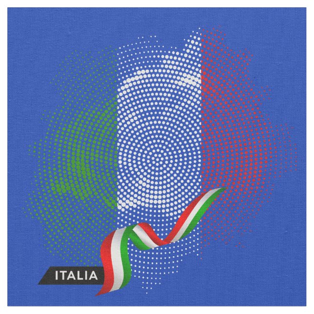 Tecido bandeira italiana (Detalhe)