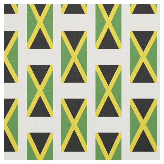 Tecido Bandeira jamaicana (Modelo)