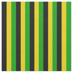 Tecido Bandeira jamaicana cortada