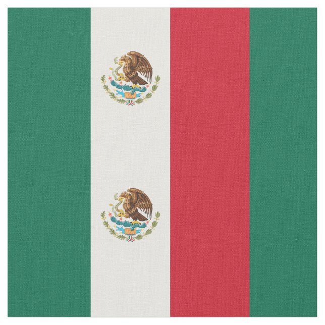 Tecido Bandeira mexicana - Bandeira do México (Detalhe)