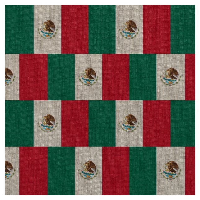 Tecido Bandeira mexicana - Bandeira do México (Modelo)