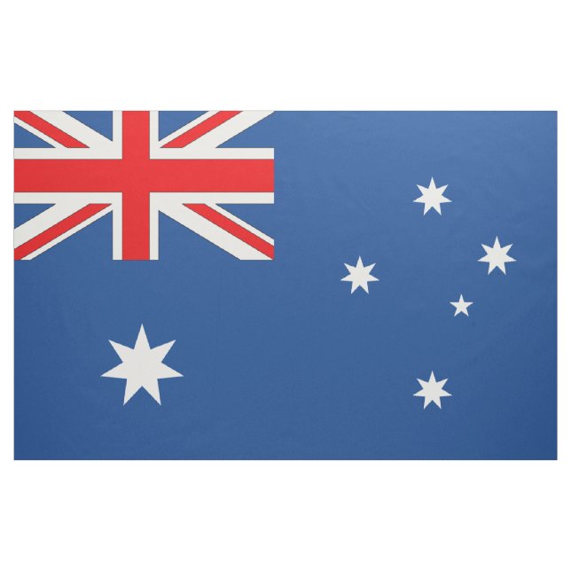 Tecido Bandeira Nacional Australiana (Jarda)