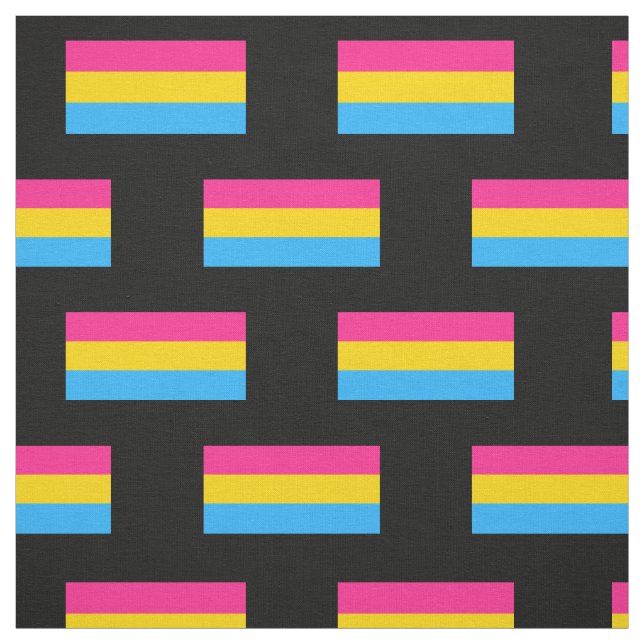 Tecido Bandeira Pansexual do orgulho (Modelo)