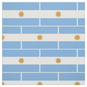 Tecido Bandeira Patriótica Argentina