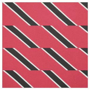 Tecido Bandeira Patriótica de Trinidad e Tobago