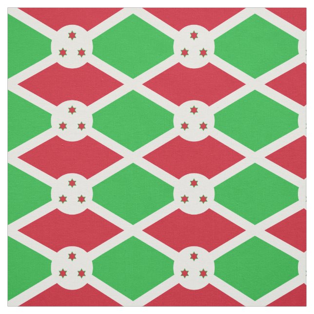 Tecido Bandeira Patriótica do Burundi (Modelo)