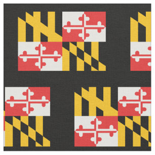 Tecido Bandeira Patriótica do Estado de Maryland
