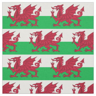 Tecido Bandeira Patriótica do País de Gales