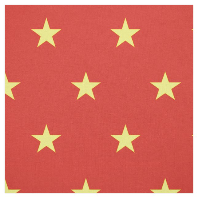 Tecido Bandeira Patriótica do Vietnã (Modelo)