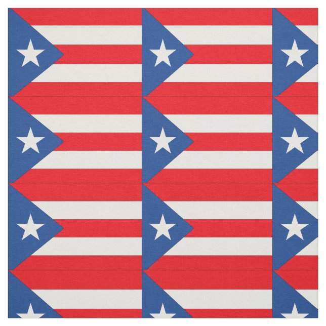 Tecido Bandeira Porto Rico (Modelo)