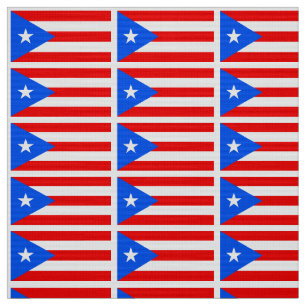 Tecido Bandeira porto-riquenha clássica
