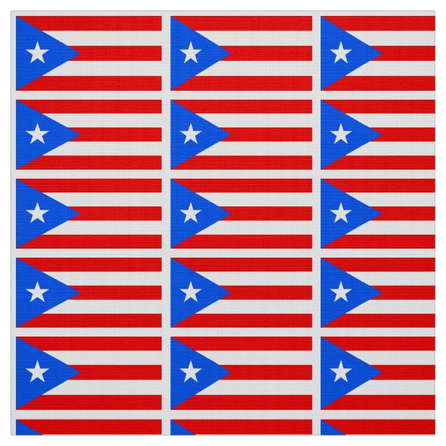 Tecido Bandeira porto-riquenha clássica (Modelo)