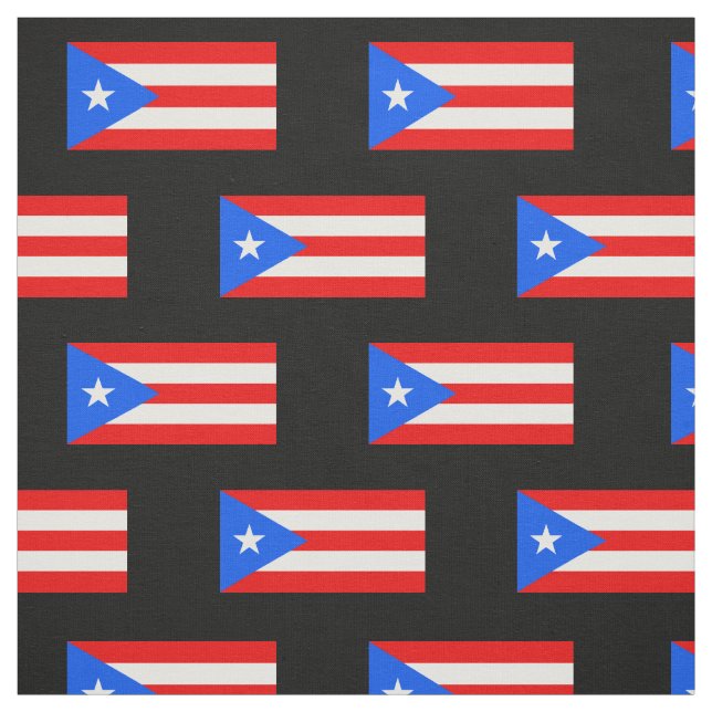 Tecido Bandeira porto-riquenha clássica (Modelo)
