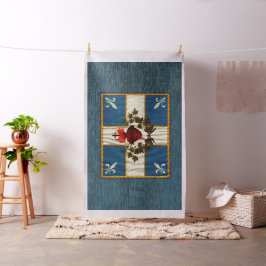 Tecido Bandeira Quebeque antiga Carrilhão Sacré-Cœur