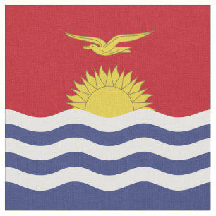 Tecido bandeira quiribatiana