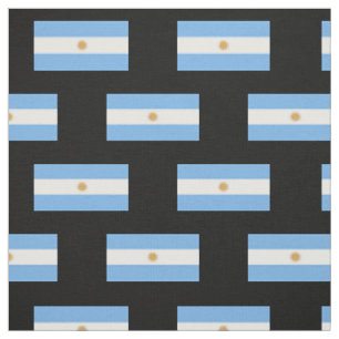 Tecido Bandeira tradicional de Argentina