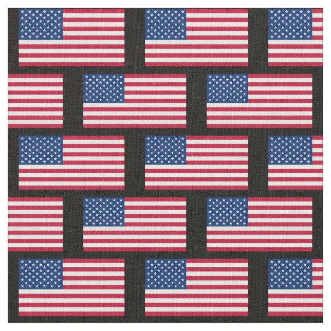 Tecido Banner América Flag Pattern USA (Detalhe)