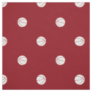 Tecido basquetebol de bolinhas ANY padrão de fundo