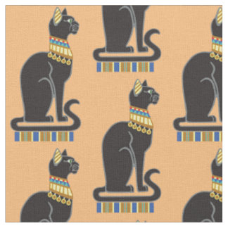 Tecido Bastet ou Bast. Deusa Egípcia Aciente