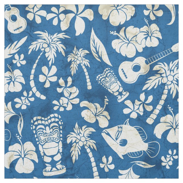 Tecido Batik do Hawaiian da praia de Makapuu (Modelo)