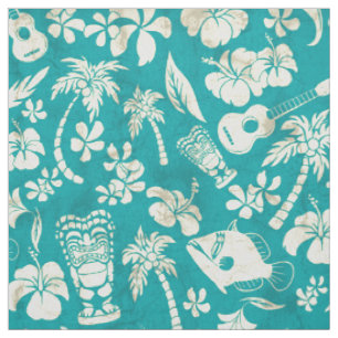 Tecido Batik do Hawaiian da praia de Makapuu