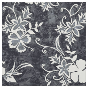 Tecido Batik havaiano do hibiscus de Waimanalo
