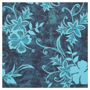 Tecido Batik havaiano do hibiscus de Waimanalo