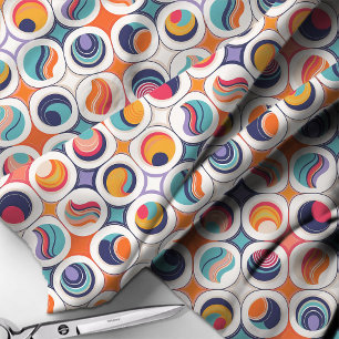 Tecido Bauhaus Geométrico Abstrato Pattern#2 ID1068
