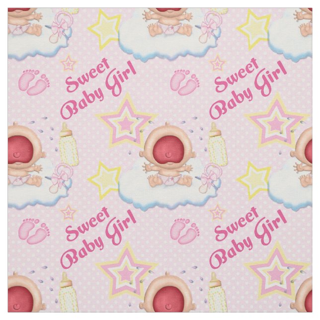 Tecido Bawling Baby Girl (Modelo)