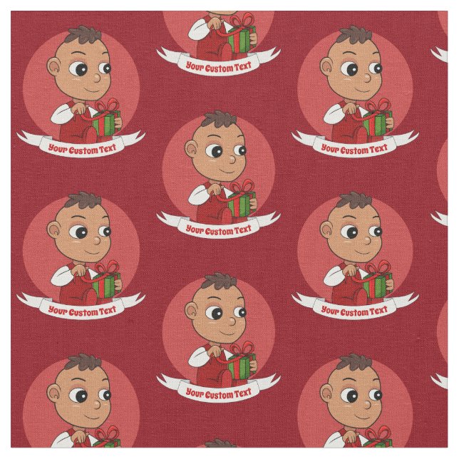 Tecido BD de Natal bonito (Detalhe)