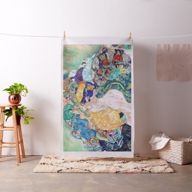 Tecido Bebê por Gustav Klimt Painting Trabalho de arte (In Situ)
