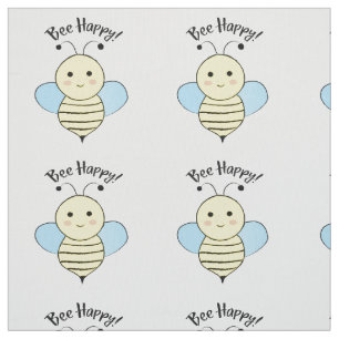 Tecido Bee Happy