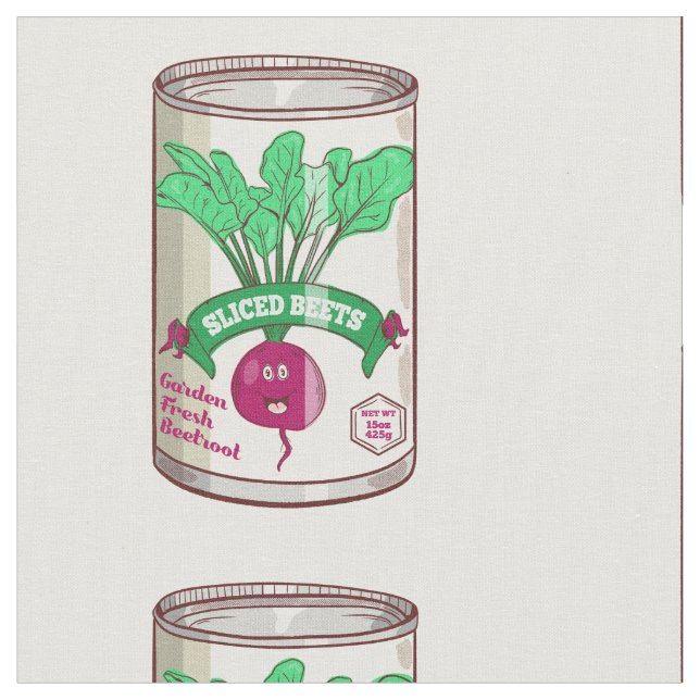 Tecido Beet Tin Can of Beets (Detalhe)