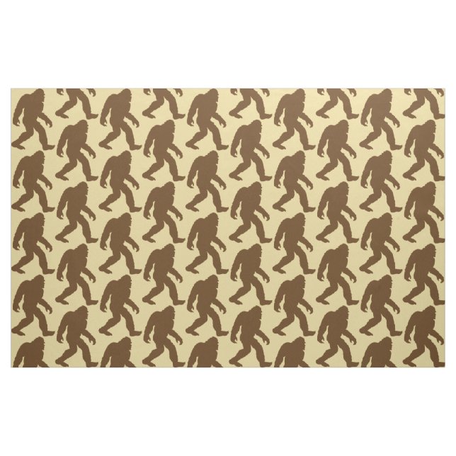 Tecido Beige Padrão De Pé Grande (Fat Quarter)