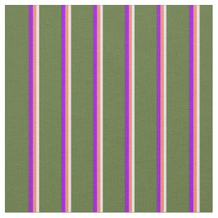 Tecido Beige, Salmão, Violeta Escuro e Verde Azul Escuro