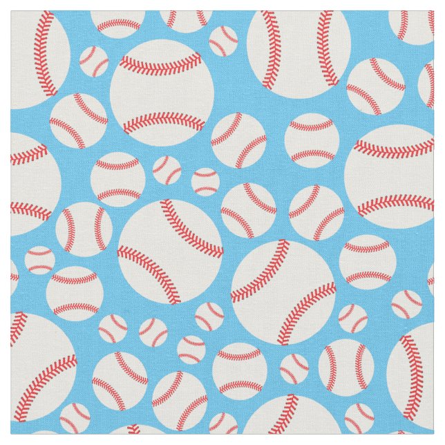 Tecido Beisebol Sports Cute (Detalhe)