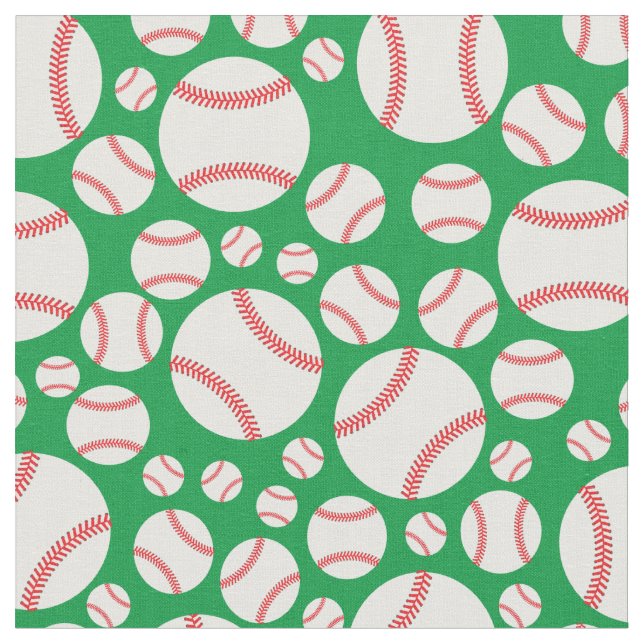 Tecido Beisebol Sports Cute (Detalhe)