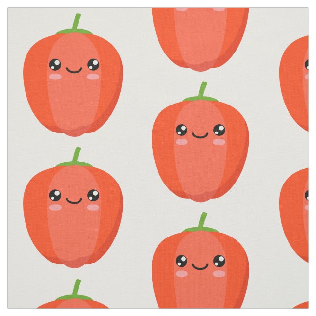 Tecido Bell Pepper Red (Modelo)