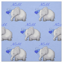 Berçário personalizado do bebé do elefante