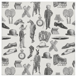 Tecido bichos-da-velha-velha negros