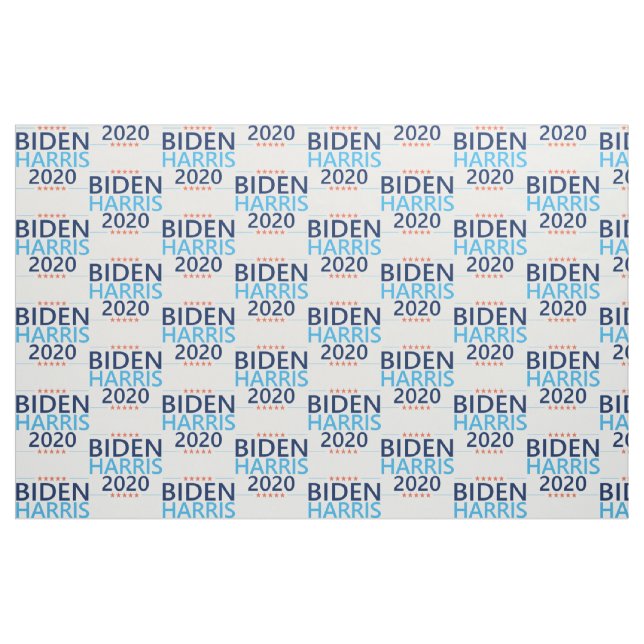 Tecido Biden Harris 2020 para Presidente Eleição EUA (Fat Quarter)