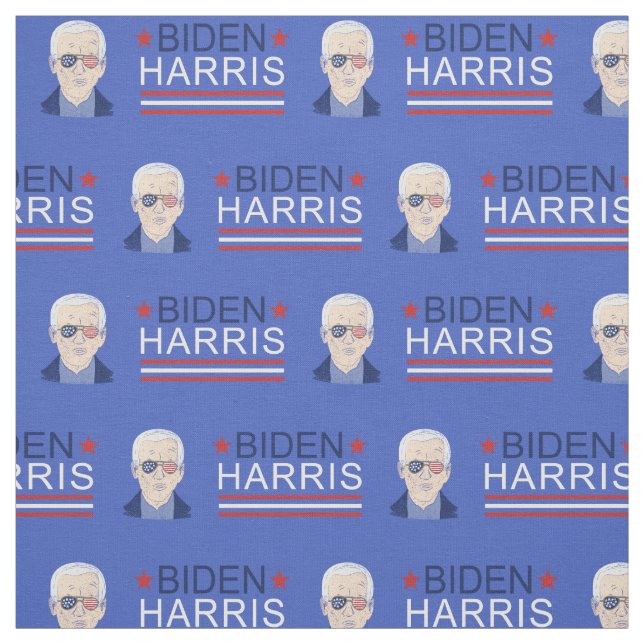 Tecido Biden Harris 2020 Presidente Democratas nas Eleiçõ (Modelo)