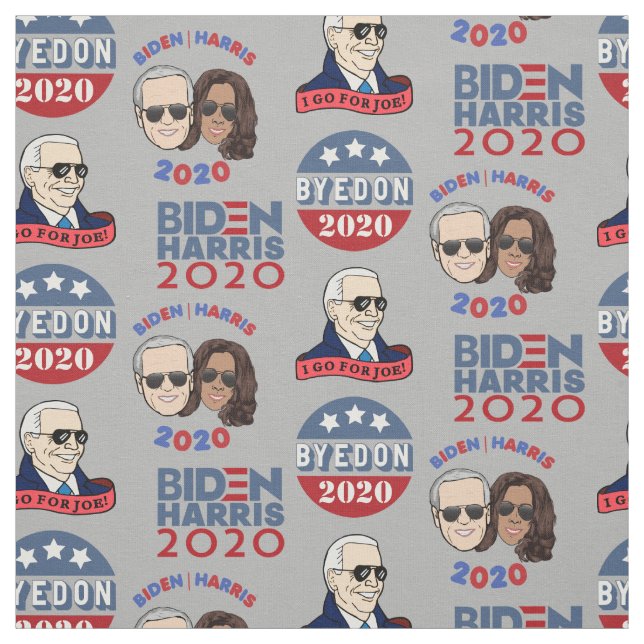 Tecido Biden Harris 2020 Têxtil Por Jardim (Modelo)