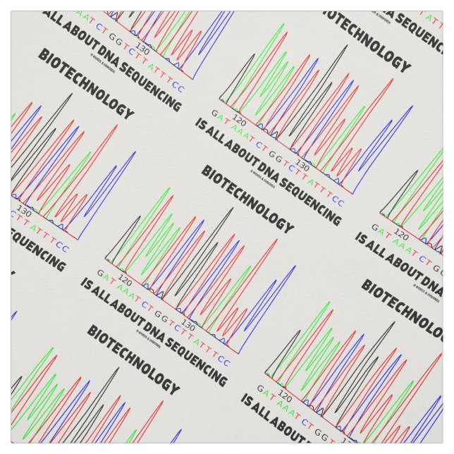 Tecido Biotecnologia É Tudo Sobre Sequenciamento De DNA (Modelo)